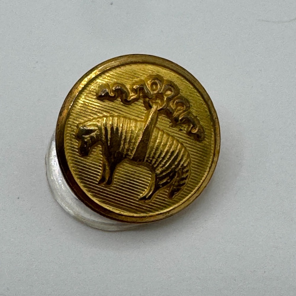 Brooks Brothers Gold Button Replacement Golden Fleece Logo 15mm Wrist Cuff